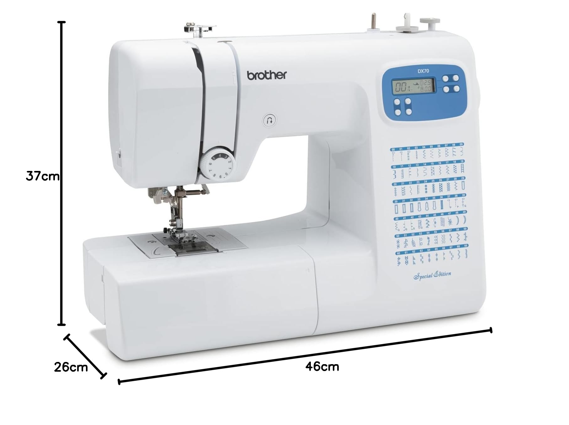 Macchina per Cucire BROTHER DX70SE Special Edition
