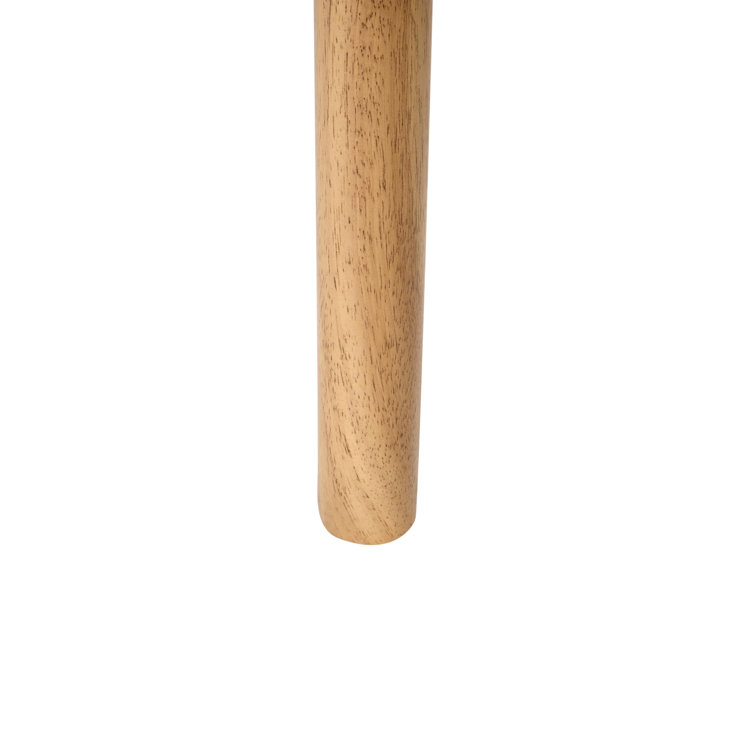 Beliani Mesa de Comedor para Comedor y Cocina 140 x 80 cm Patas de Madera Maciza Chapa de Roble Claro Elvyn