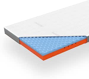 Genius Eazzzy Topper Trend Matratzenauflage - 5 Cm Hoch, 140x200 Cm, Memory Schaum, Atmungsaktiv