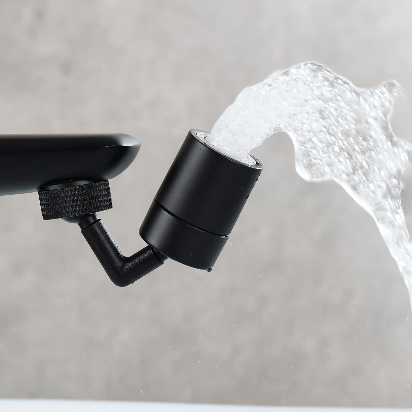 Aérateurs de robinet d'évier économie d'eau et brise-jet rotatif double fonction