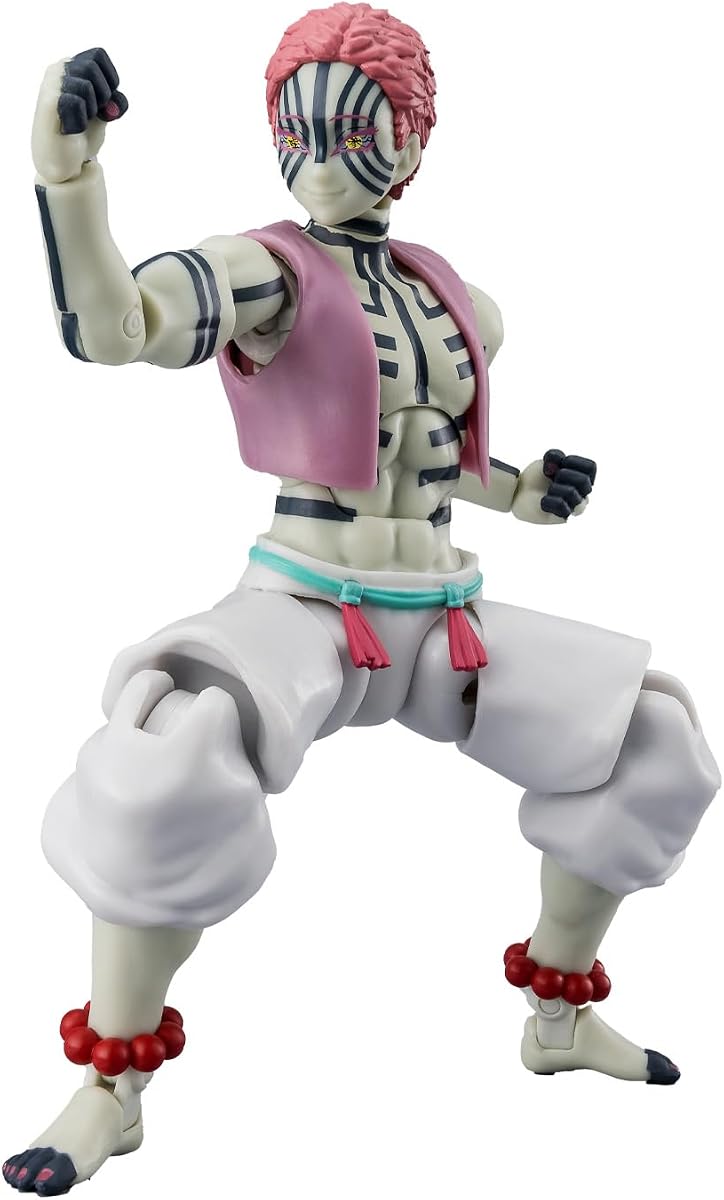 Demon Slayer - Akaza 5" Action Figure | Demon Slayer Kimetsu No Yaiba 5 Inch Action Figure Ultimate Legends HD - Akaza