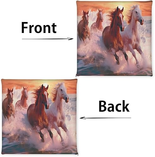 Miniatura 6 de Bardic Paquete de 1 cojín de espuma viscoelástica para silla de caballo corriendo, caballo de océano, almohadillas cuadradas extraíbles para silla