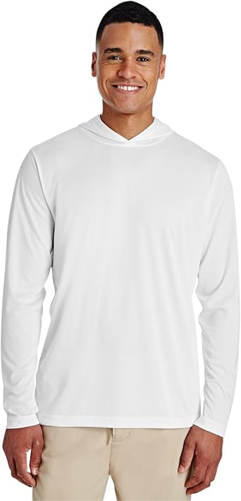 Team 365 Mens Zone Performance Hoodie XL WHITE