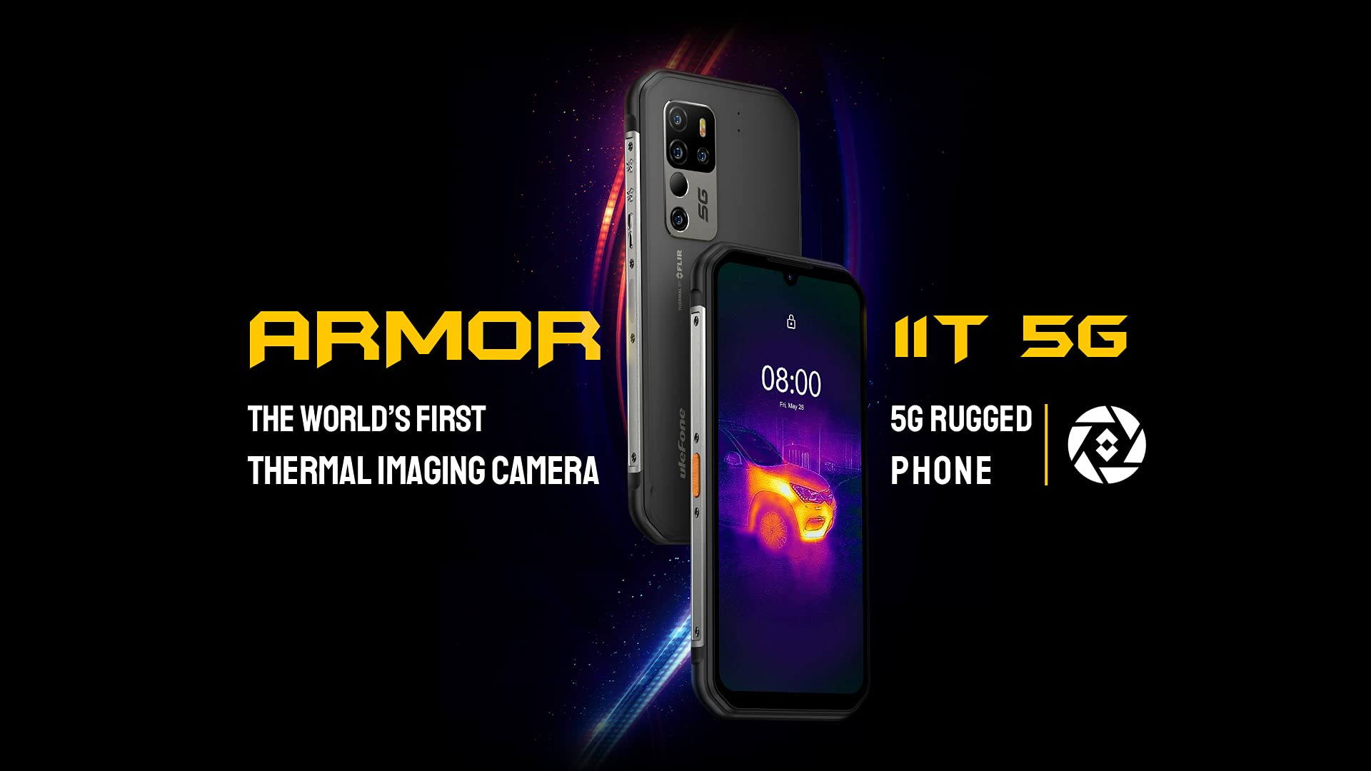 Amazon | Ulefone Armor 11T 5Gスマートフォン、頑丈、8GB