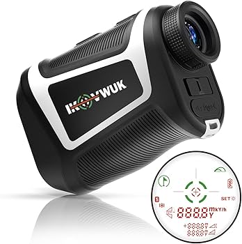 Amazon.co.jp: ゴルフレーザー距離計 LCD赤緑表示 最速0.05S測定 光学