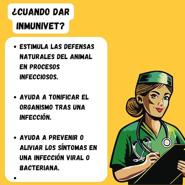 Foto 3 de 4 de XproVet. INMUNIVET. Suplemento nutricional para el Apoyo de Las DEFENSAS Naturales de Perros y Gatos. 30…