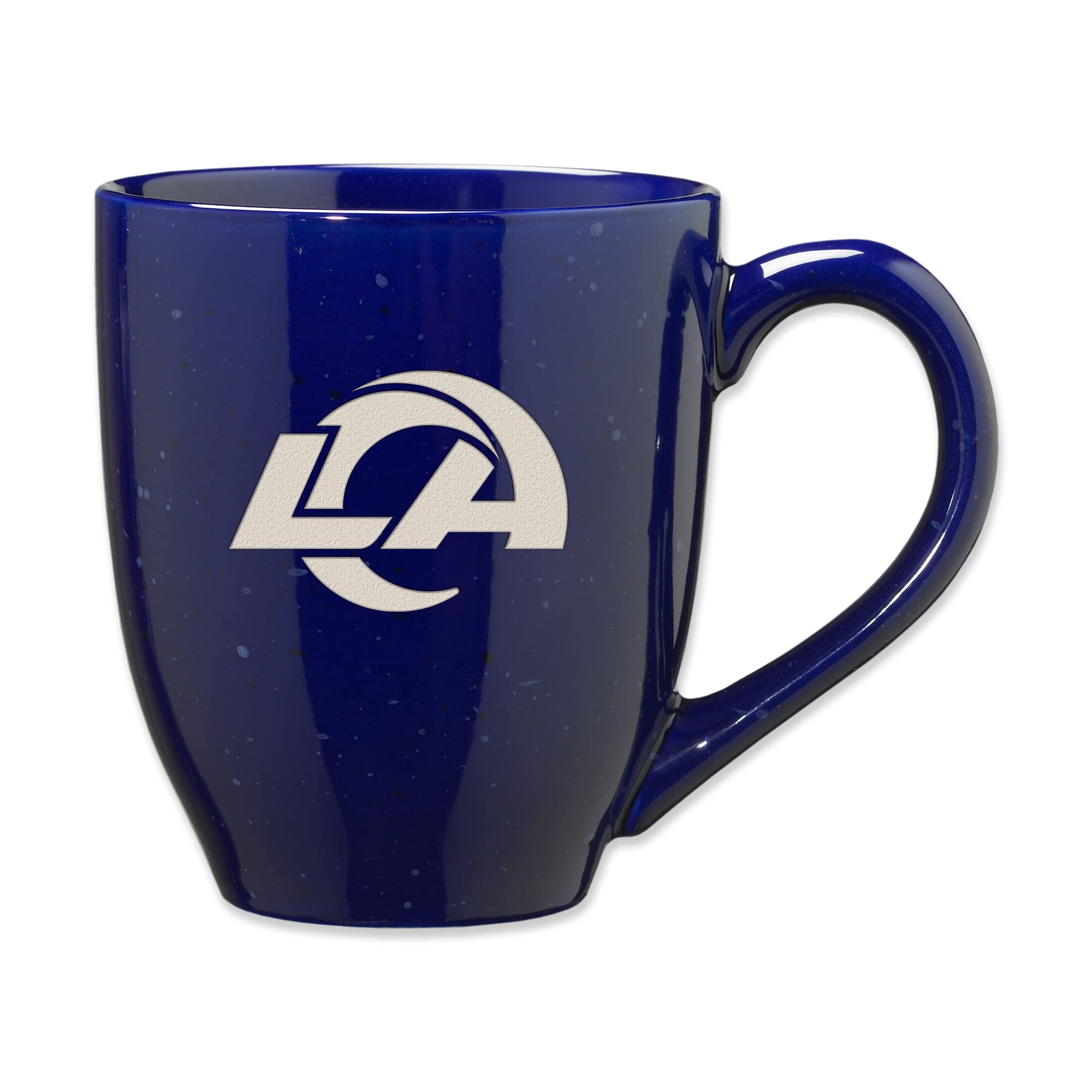 Rico Industries NFL Football 16 oz Team Color Laser Engraved Speckled Ceramic Coffee Mug