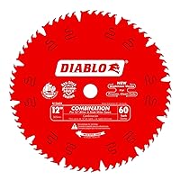 Vista 1 de Diablo D1260X - Hoja de sierra combinada de eje de 12 pulgadas por 60t de 1 pulgada