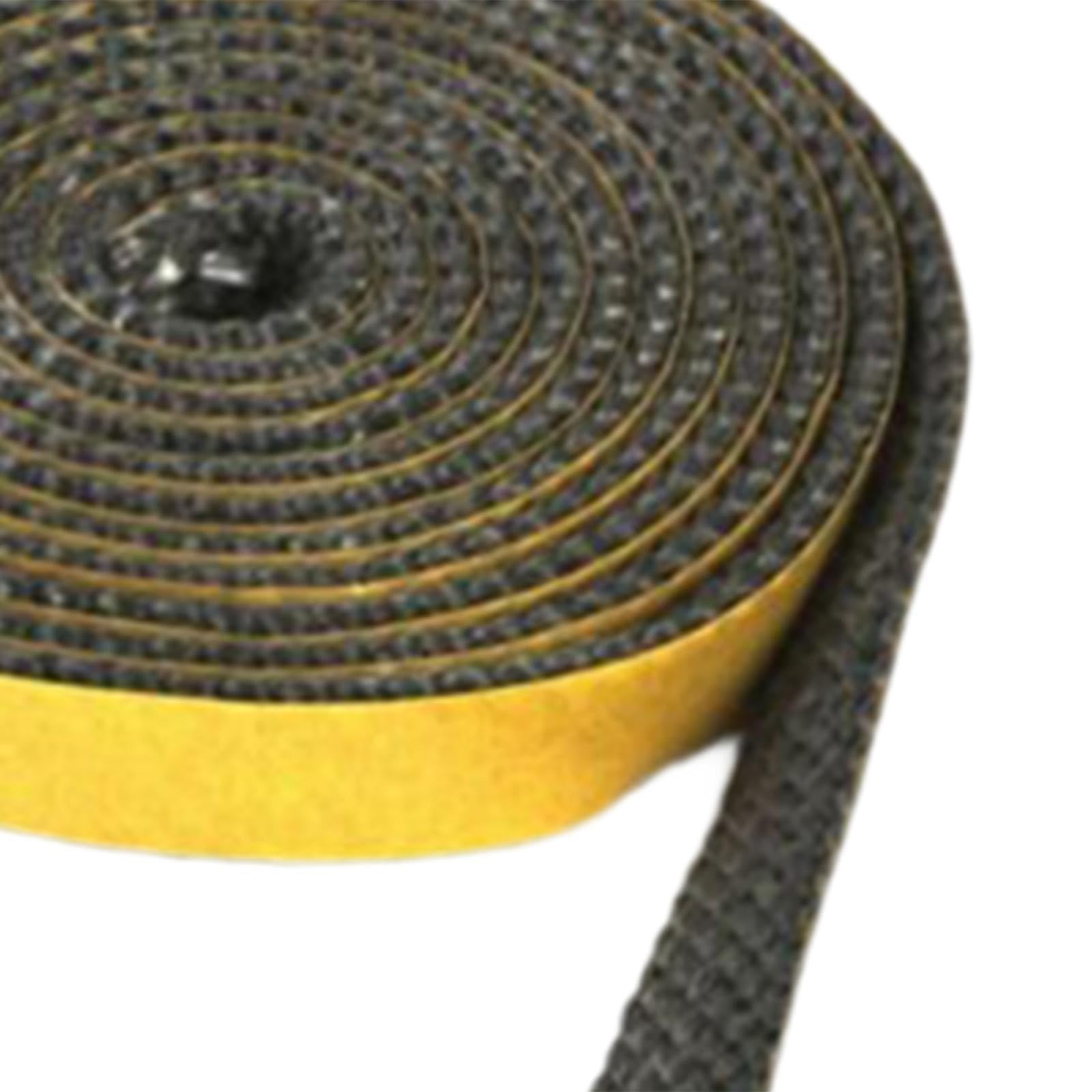 Guarnizione Stufa a Legna Sostituisce la guarnizione for stufe a legna | Pratico cordone multifunzione autoincollante for la porta del forno del camino(3x25mmx2.5m)