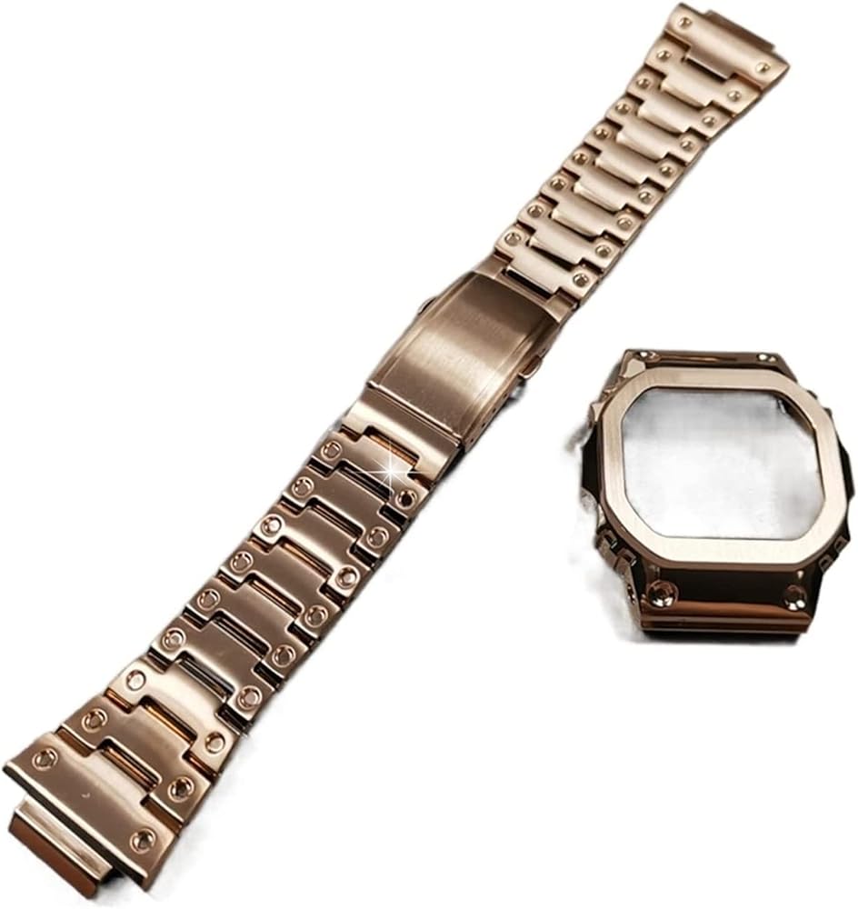 CASIO G-SHOCK GW-M5600 メタルカスタム MOD ゴールド G-SHOCK Mod