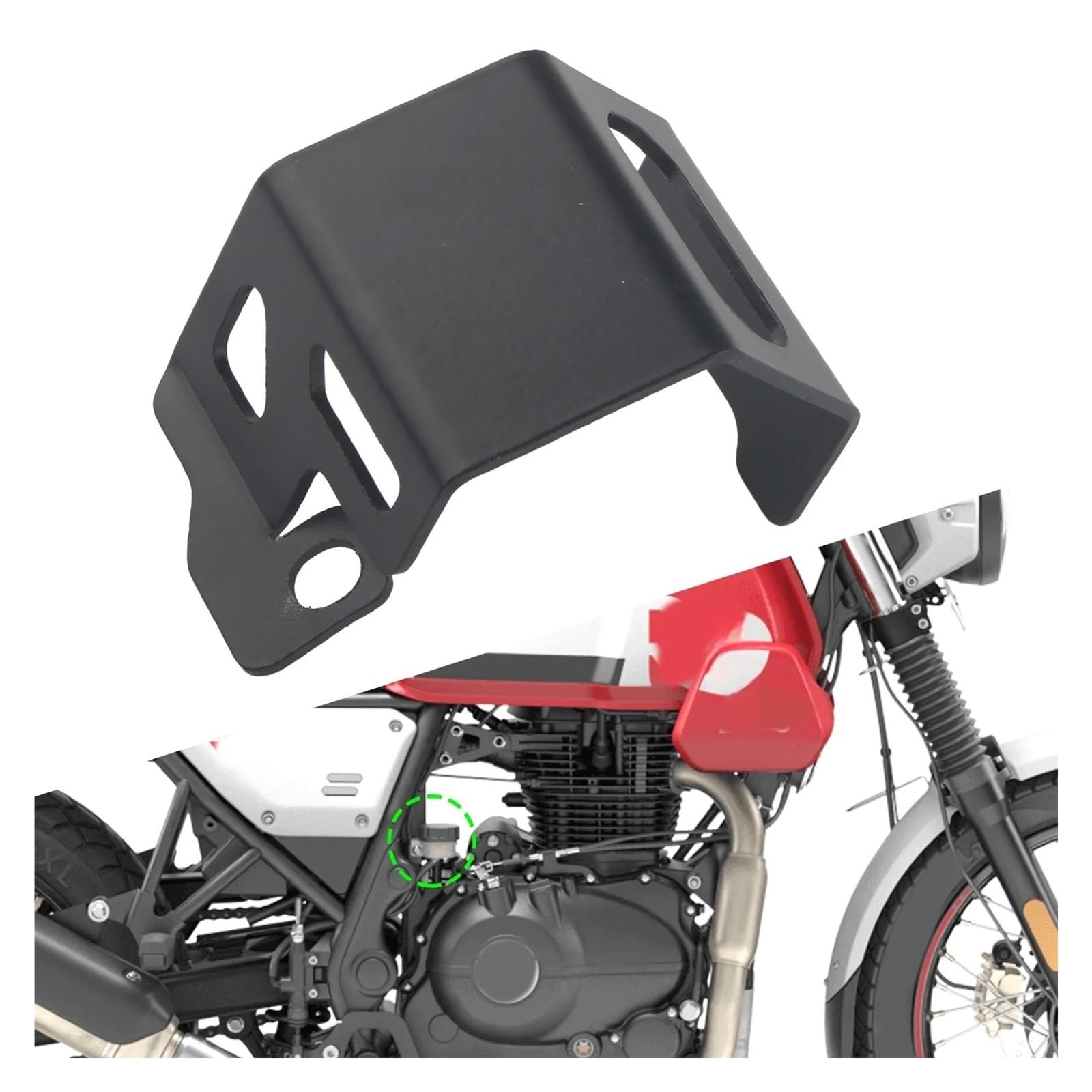Cubierta Protect Protector depósito Frenos para Ro&yal Enfield 411