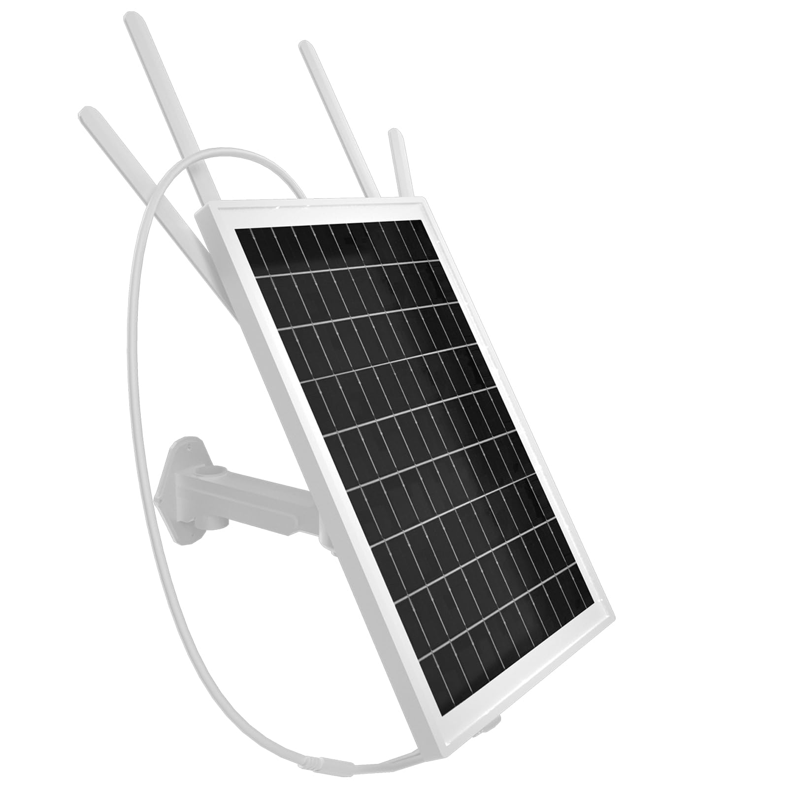 Amplificatore di segnale WiFi a batteria solare per esterni, Internet 2.4G WiFi Extender Booster a lungo raggio fino a 300 piedi, Ripetetore WiFi solare per giardino, fattoria e ranch