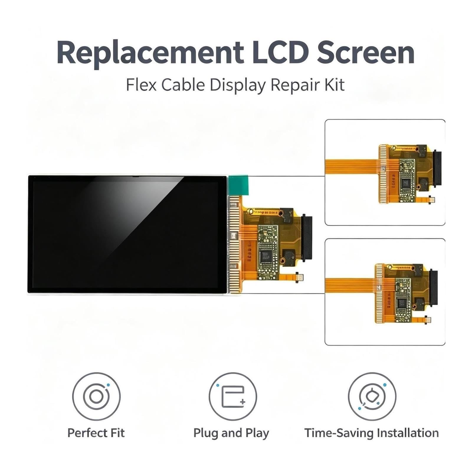 Pantalla LCD, Compatible with Sony, For PXW-FS5M2 A2070347A
