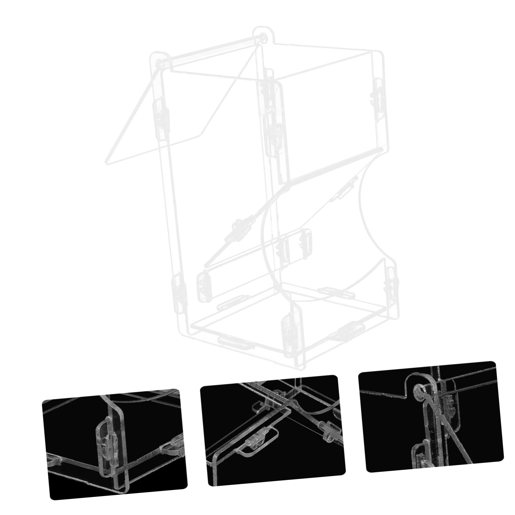 Totority Pet Feeder Rabbit Hamster Squirrel Automatic Feeder Wear- Hanging Compact Design