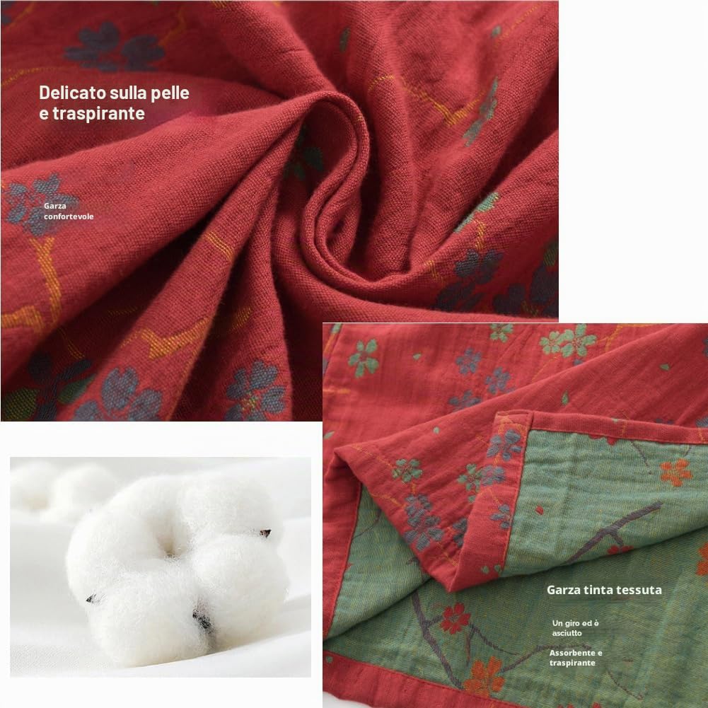 Morbido Cotone Giapponese Indumenti Da Notte Kimono Yukata Leggero Accappatoio Camicia Da Notte Traspirante Pigiama Donne