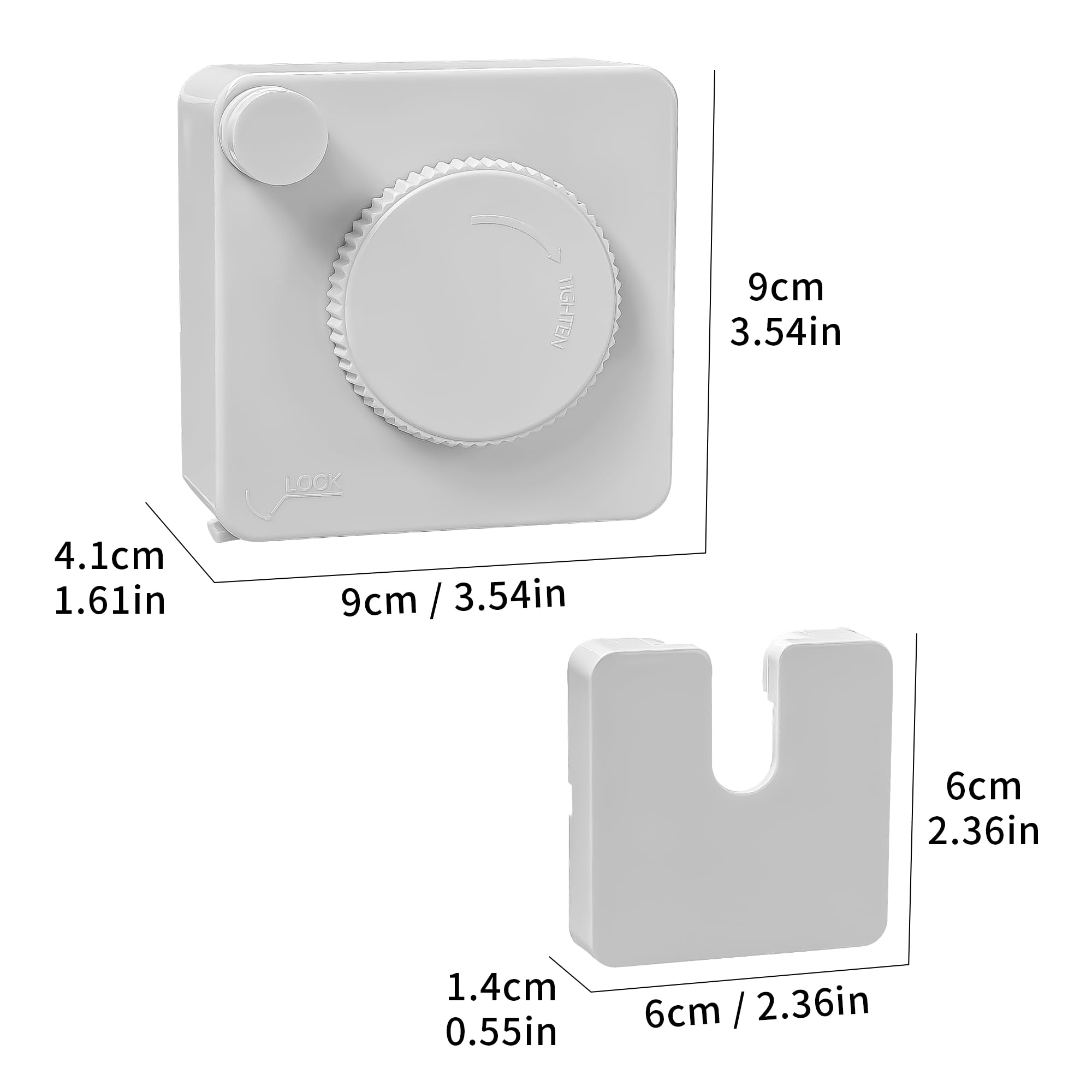 Retractable Clothesline - Indoor Wall Mount -2