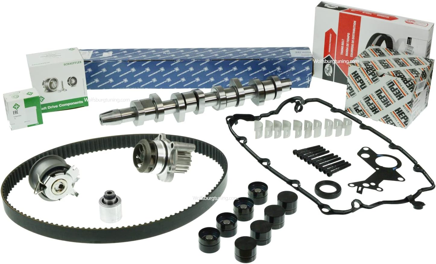 Camshaft Timing Belt Water Pump Kit with Valve Cover Gasket