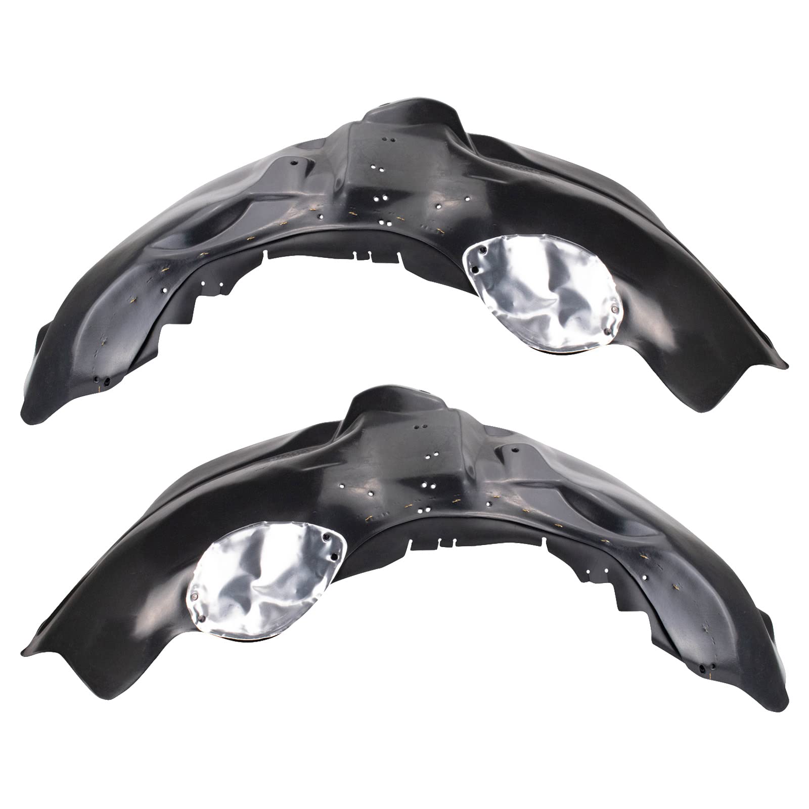 TRQ Inner Fender Liner Set Compatible with 2011-2014 Ford F-150 FO1248155 FO1249155