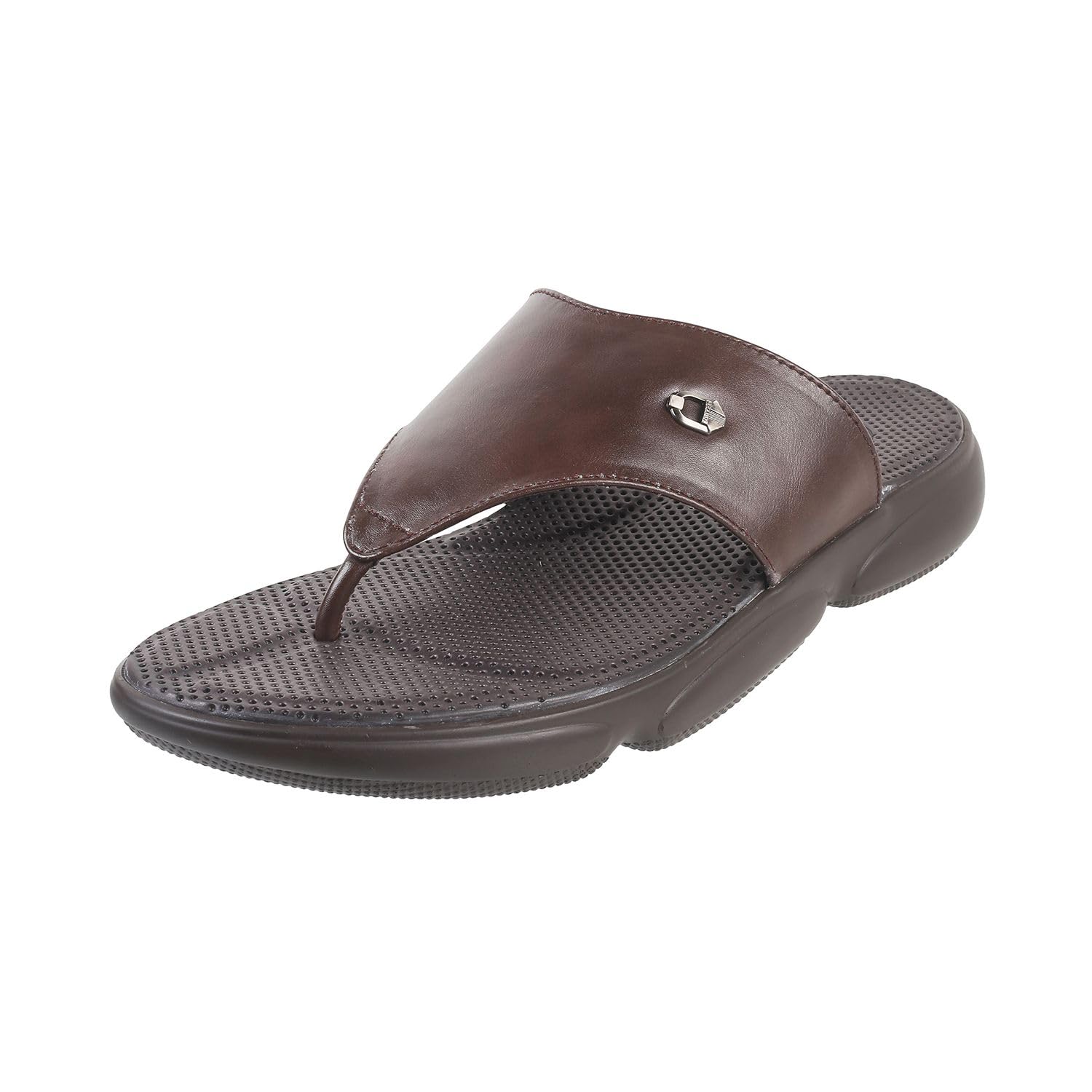 Metro Men Brown Flat Casual/Comfort Leather Chappal UK/7 EU/41 (16-783) (B0CG3HZS1X) Amazon Price History, Amazon Price Tracker