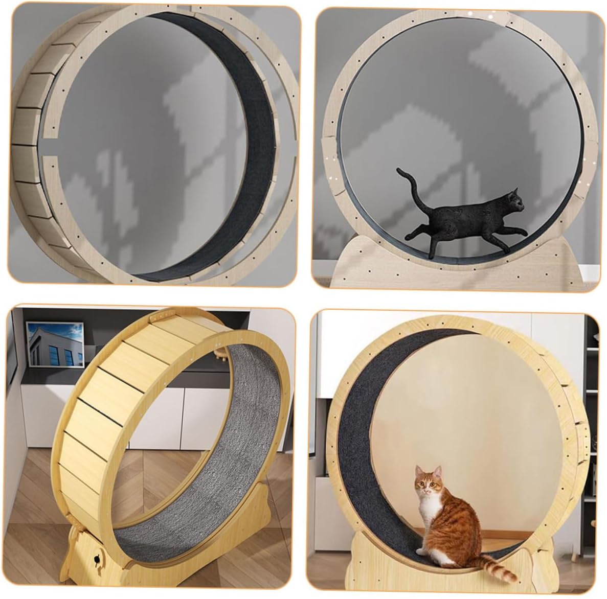 Cat Scratching Post Mat Self Adhesive Replacement Carpet for Cat Furniture Easy to Cut and Fit and Protects Floors and Sofas Grey