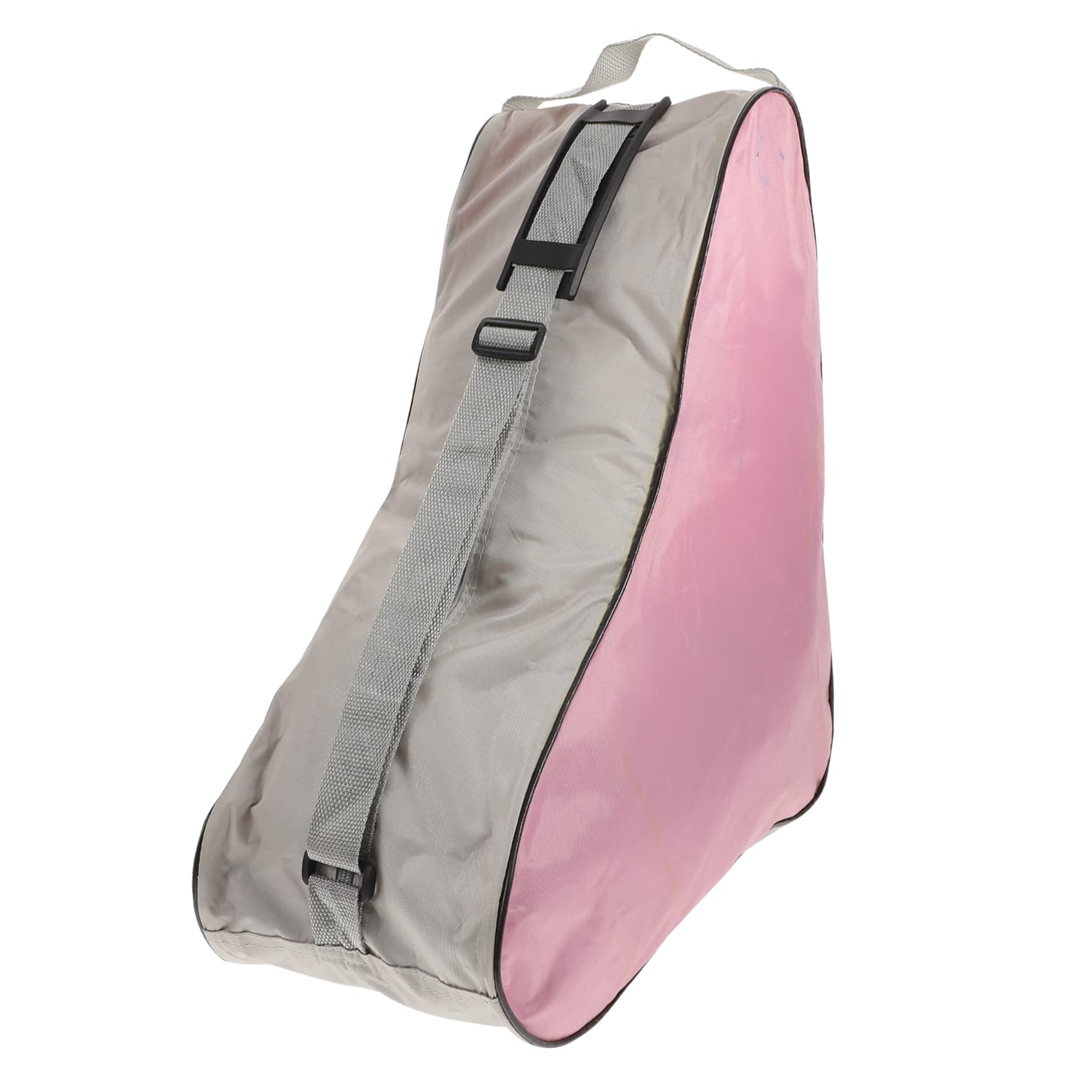 LAPYAPPE Roller Skate Bag High-capacity Mesh Tote for Ice Skating Design Heavy-duty Handles for Accessories