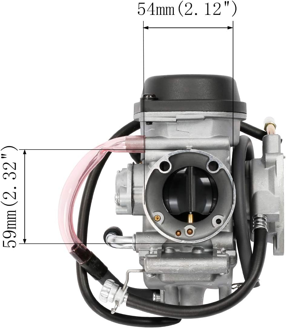 YFM350 Carburetor Compatible with 2004-2013 Yamaha Raptor 350 YFM350R YFM350RSE YFM350RSE2 Carb