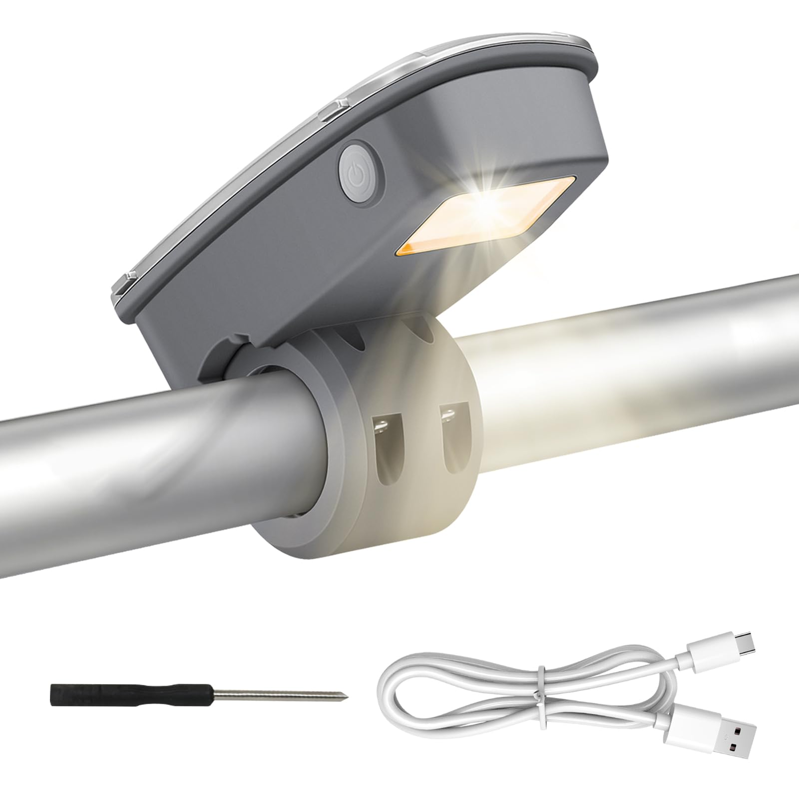 Rechargeable Grill Light, 360°Flexible Rotation LED BBQ Handle Light, Type-C Charging, 6H Long Battery Life, Grill Accessories for Blackstone Griddle &amp; Weber Grill, Ideal Gifts for BBQ Lovers