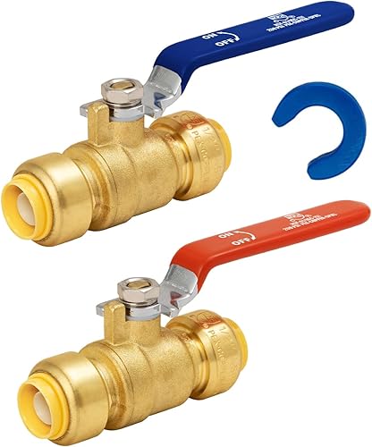 Válvula de bola de cierre de 12 pulgada, válvula de bola SUNGATOR de 12 pulgada, válvula de cierre de agua de empuje para conectar, fácil de