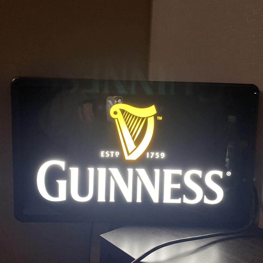 未使用　GUINNESS/ギネス　電飾看板　電飾ディスプレイ 未使用 GUINNESS/ギネス 電飾看板 電飾ディスプレイ Yahoo