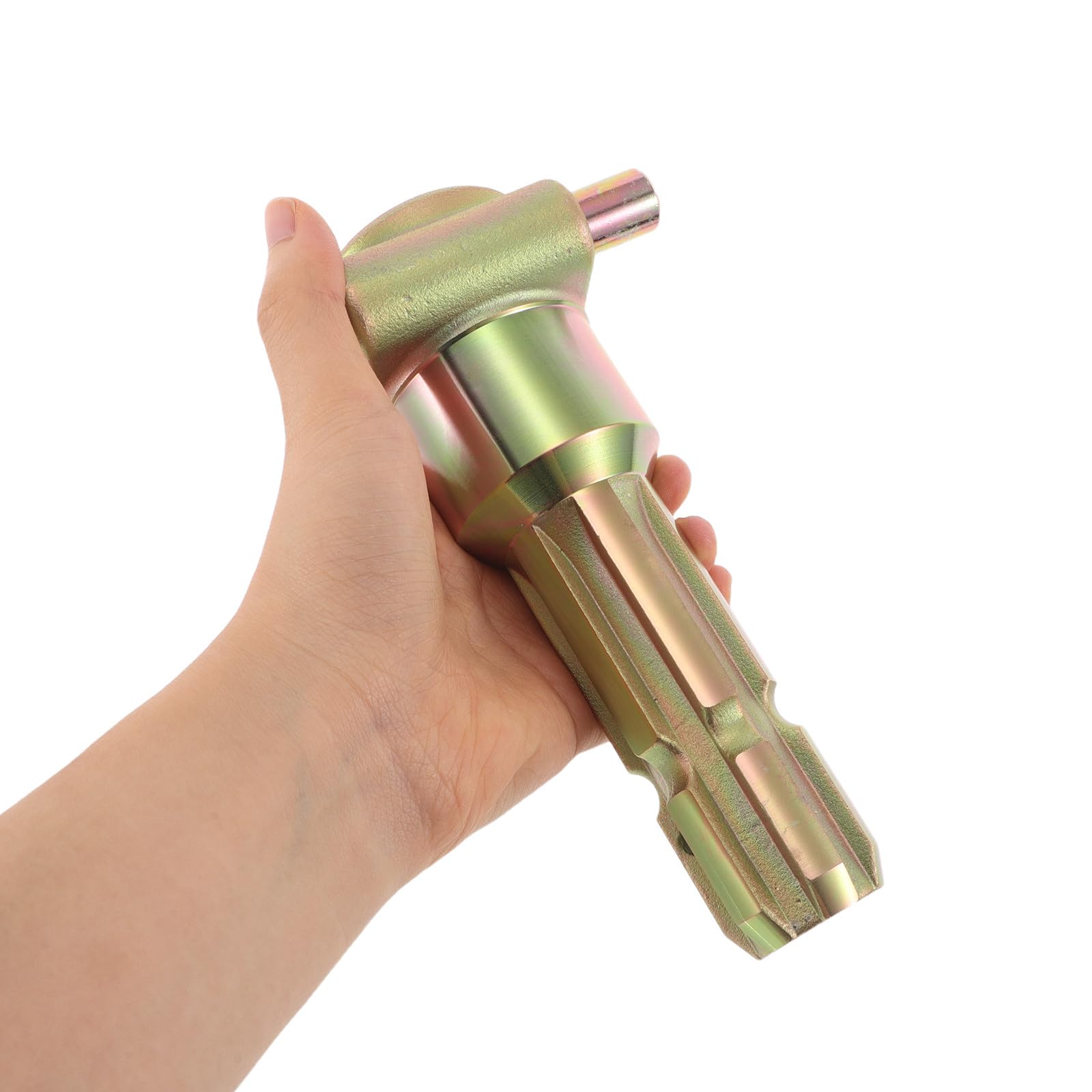 Adattatore Pto per Trattore 1 3/8 Pollici 6 Scanalature, Prolunga Albero Cardanico in Metallo Resistente, Collegamento Rapido per Attrezzature Agricole e Macchine da Campo
