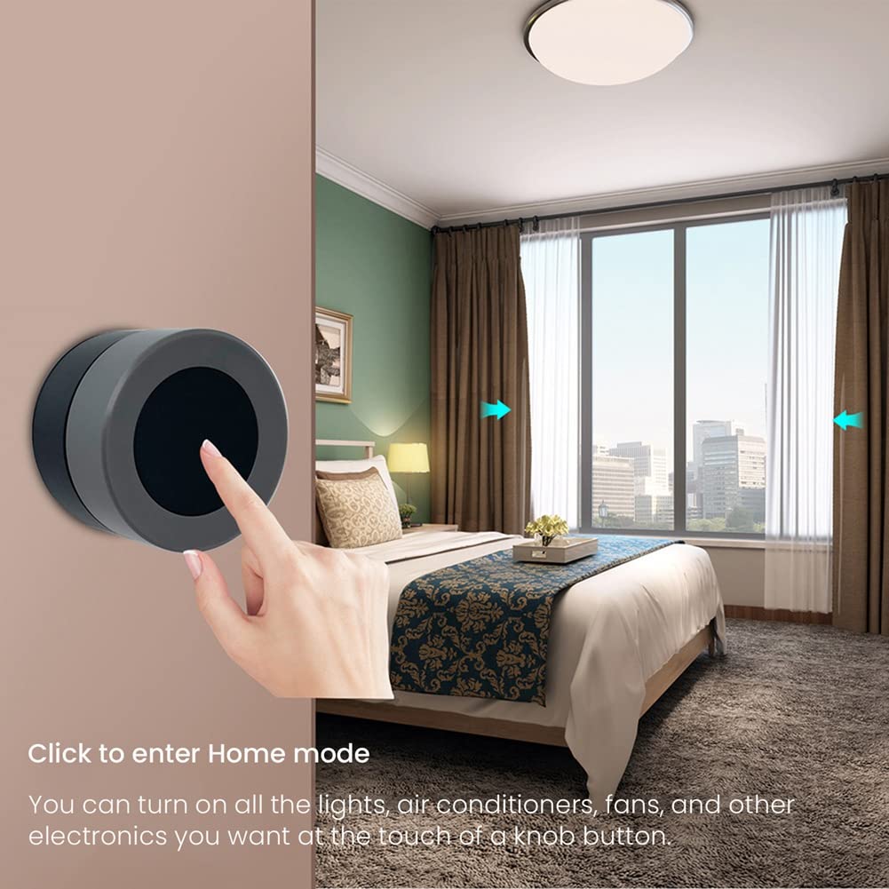 Tuya ZigBee Knob Switch Wireless Scene Switch Button Controller AutomatizacióN Alimentada por BateríA Scenario Life App