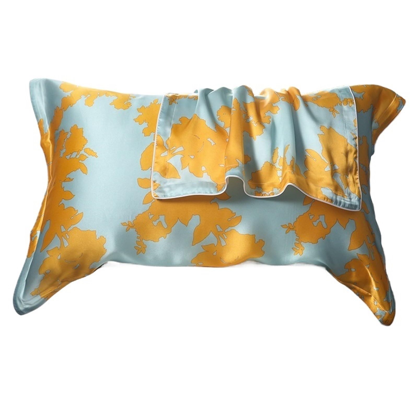 LYXYGMV Mulberry Silk Pillowcase For Hair And Skin for Bedrooms(Style 12)