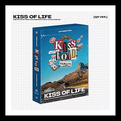 (P.O.B) KISS OF LIFE 1ST WORLD TOUR 'KISS ROAD' In North America TOUR-LOG SEALED por Kiss of Life — capa do álbum