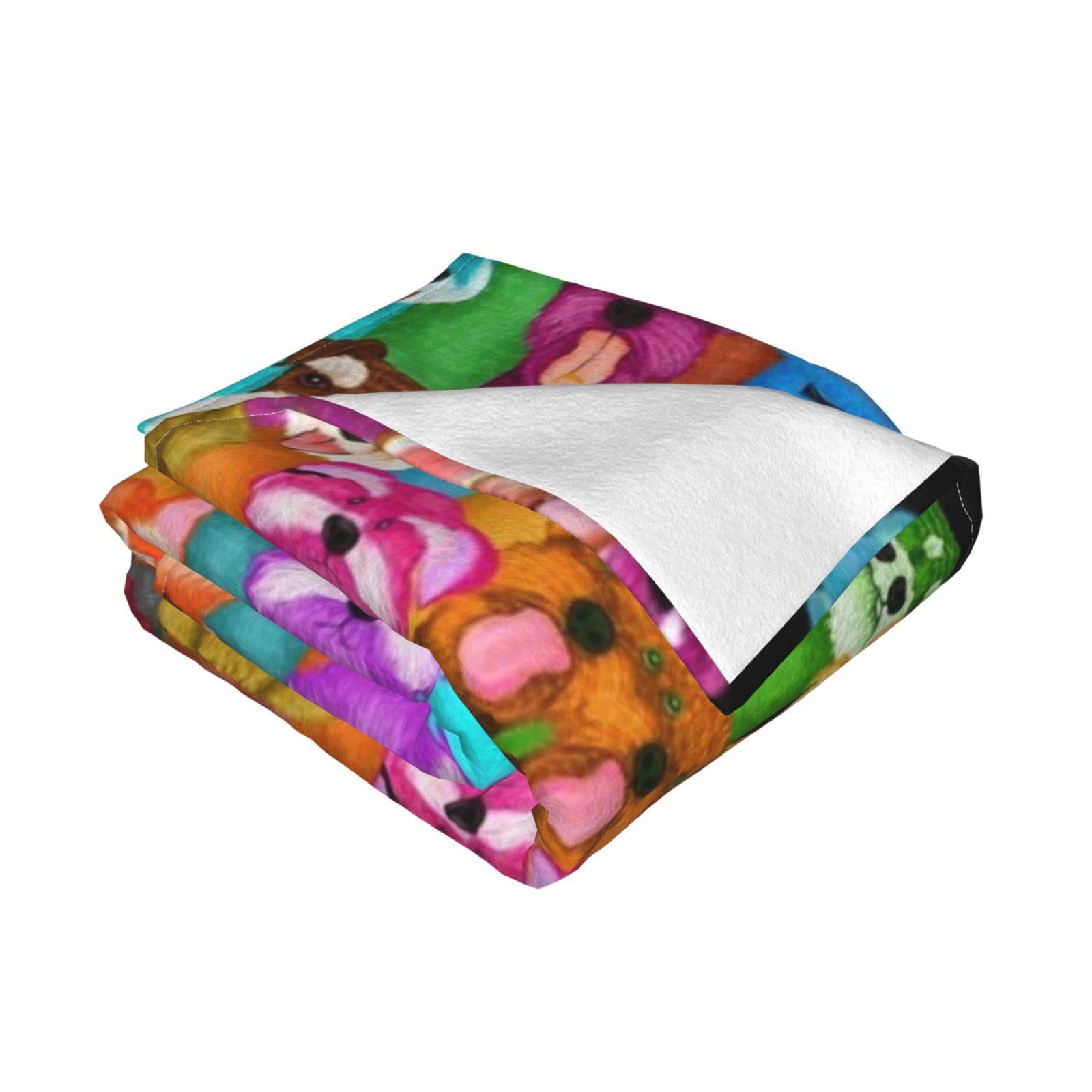 Couverture en flanelle ultra douce, chaude et confortable pour chiens/couverture de canapé/couverture de climatisation