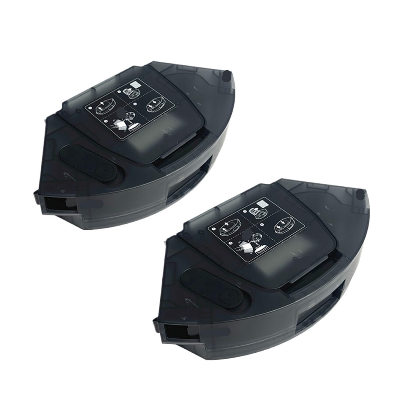 kvcccss Water Tank And Dust Box Combo ，Compatible For Roborock， Q8 2-In-1 With HEPA Filter Robot Vacuum Cleaner Spare(E)