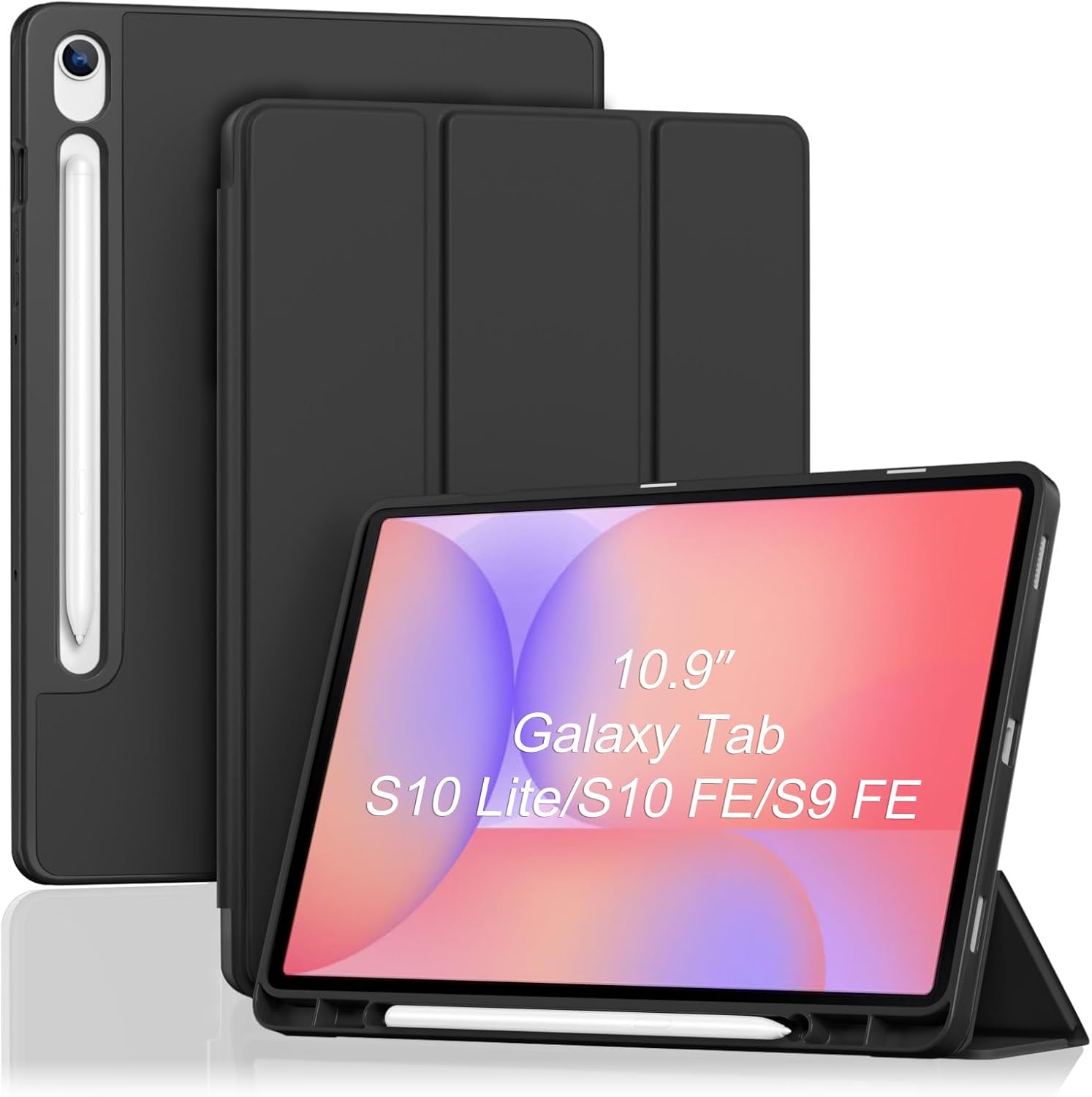 Samsung Galaxy Tab S10 FE/S9 FE/S9 Heavy Duty 360 Cover Polsbandje 321278p