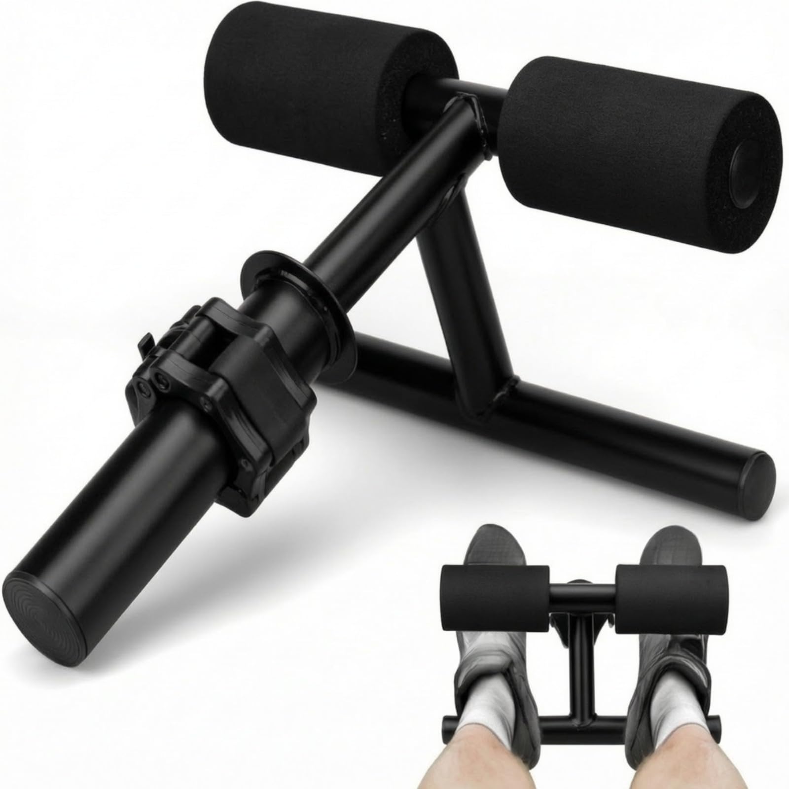 Harilla Máquina sarrollo Muscular para Piernas con Ajuste Intensidad y Abrazara Segura para Fortalecimiento Femorales en Entrenamientos Guiados