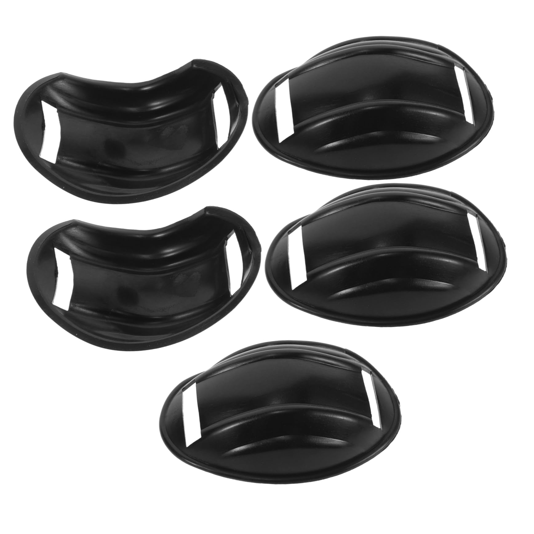 OUNONA Helmet Chin Pad 5pcs Chin Guards for Motorcycles Electric Bikes Skating Helmets