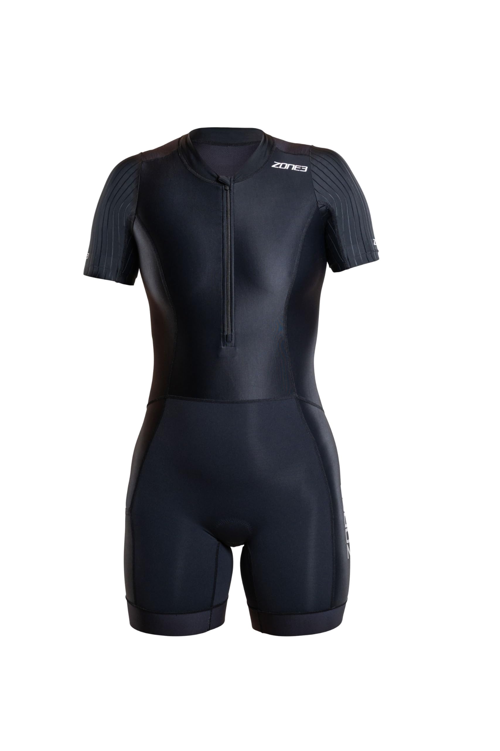 ZONE3 Women's Activate+ Short Sleeve Tri Suit – Performance One-Piece for Triathlon Training & Racing