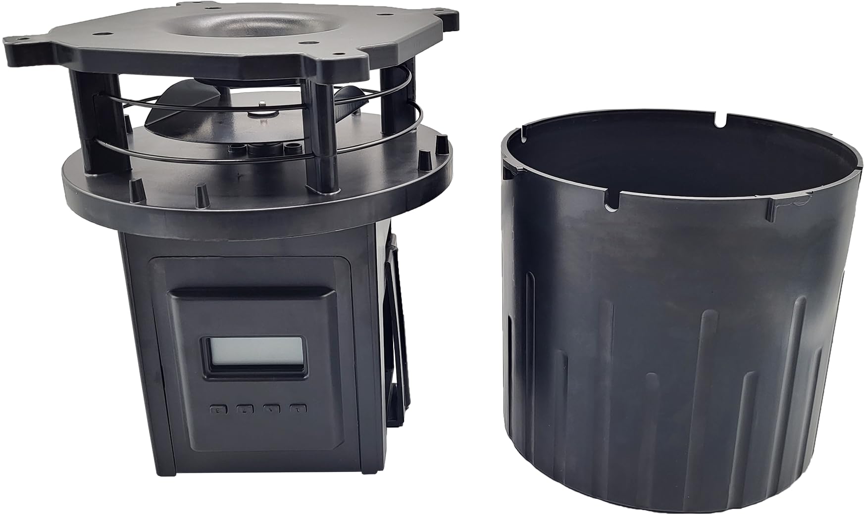 Berger & Schröter 31254 - Distributore Automatico di mangime, Digitale, Colore: Nero