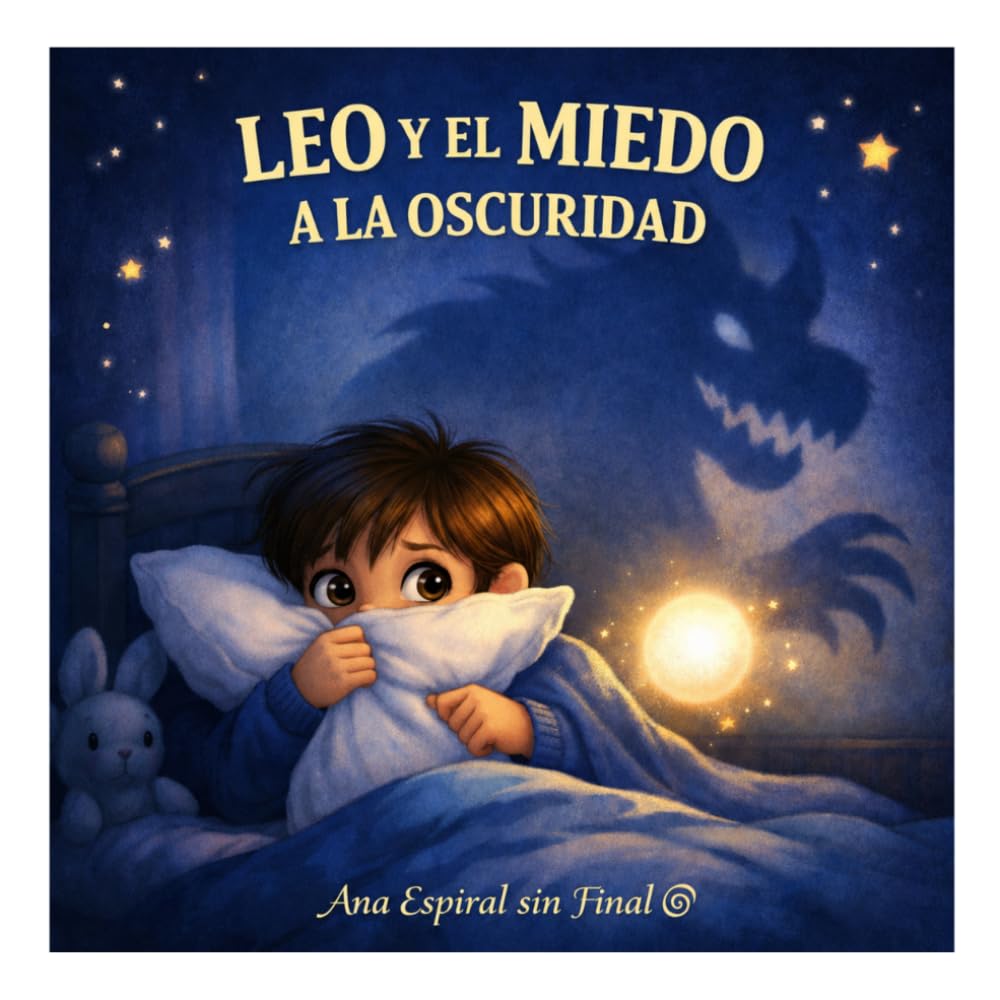 Leo y el miedo a la oscuridad: Un cuento para borrar el miedo (Los cuentos de la Espiral Mágica)