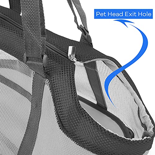 Reinchool Portable Travel Small pet Carrier, Soft and Comfortable Small Animal Side Tote Bag for Shopping, Outdoor… - Image 7