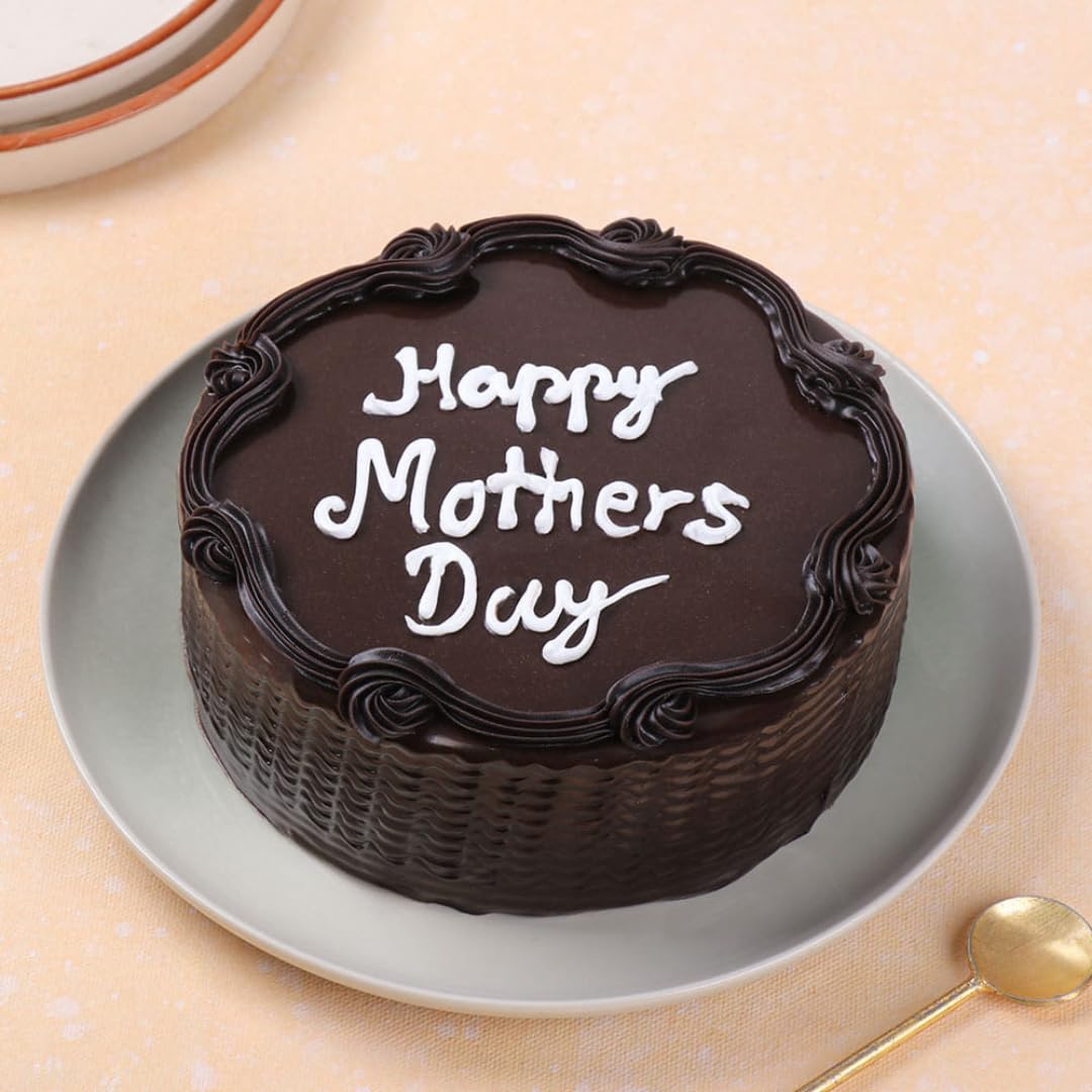 FlowerAura Delicious Fresh 1.5Kg Eggless Classic Choco Truffle Cake For Birthday Gift & Mothers Day Cake For Mom | Mother | Maa | Mother-In-Law | Amma (Same Day Delivery)-image-33