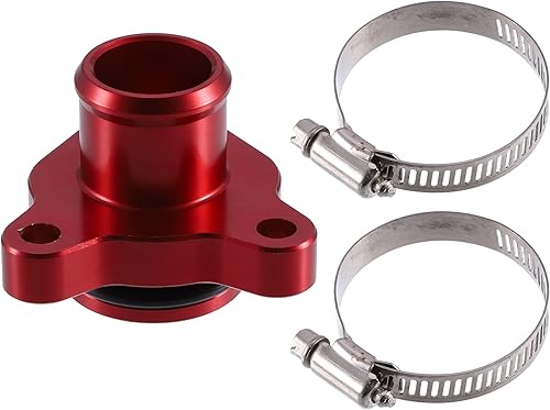 Manguera de agua 11537541992  Abrazadera de montaje de manguera de refrigerante del motor de coche  para BMW 328i 335i 2007-2016 Aluminio rojo con