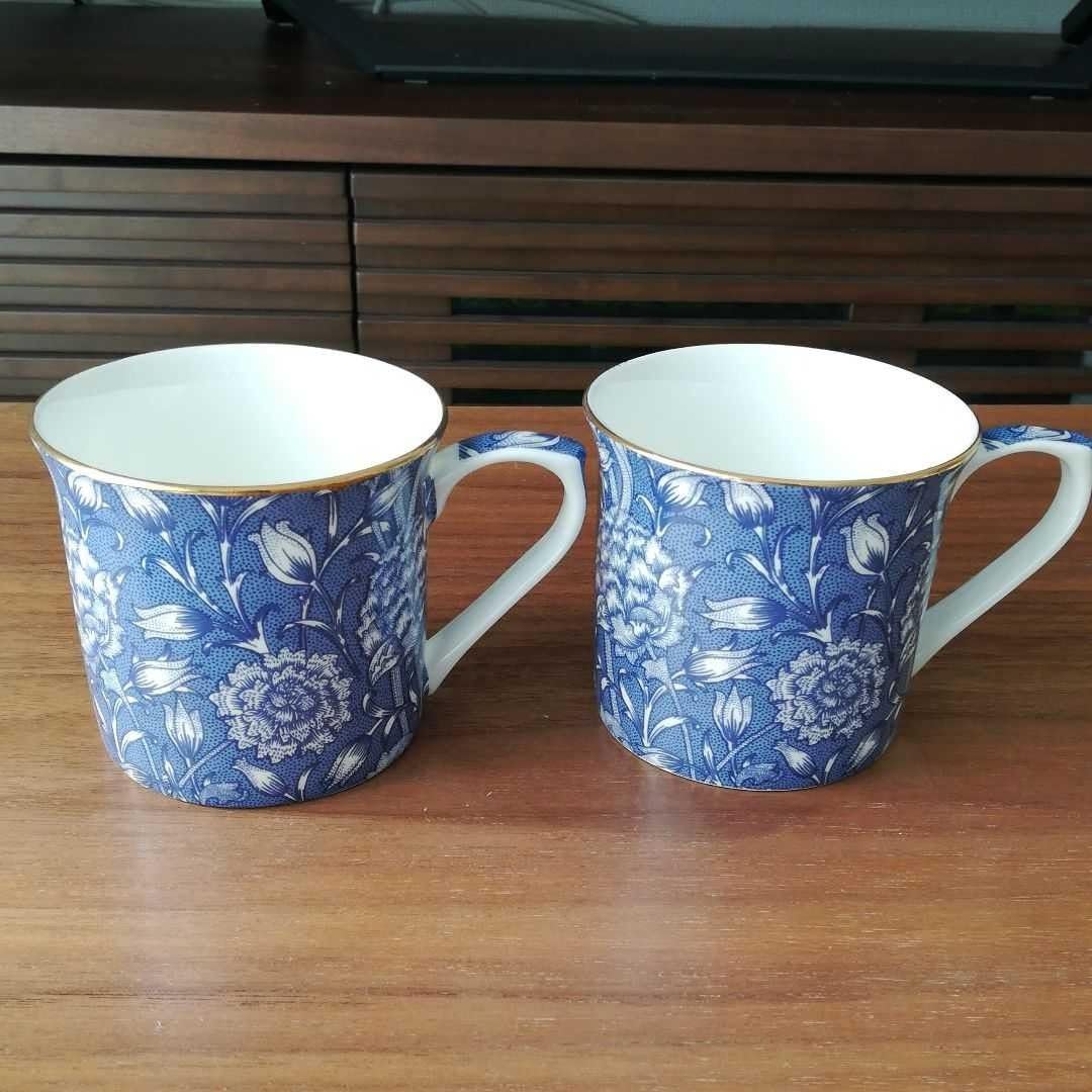 William Morris - ウィリアムモリス　マグカップ　カップ　コップ　陶器　花　フラワー　自然　金縁 Amazon | ウィリアムモリス マグカップ カップ コップ 陶器 花