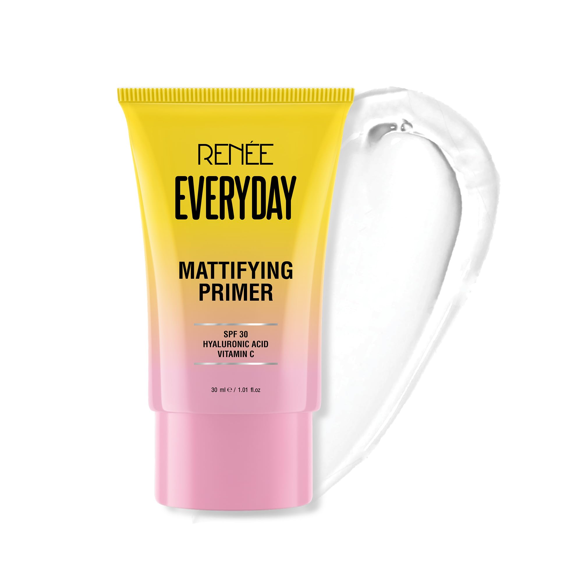 RENEE Everyday Primer, Blurs Fine Lines, Wrinkles & Pores, Smoothen Skin Texture, Lightweight & Non-Sticky, Long Lasting Formula with Matte Finish, Cruelty-Free Skincare Infused Makeup, 30 Ml