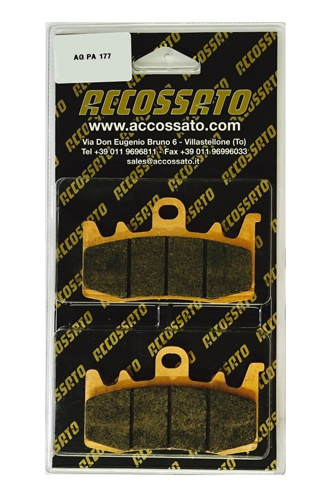 Accossato Bremsbelag für MV Agusta > 800 Tourismus schnell, 800 (2014)