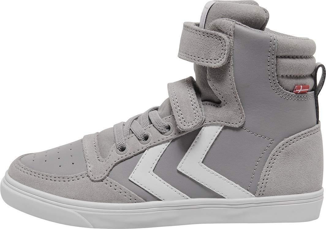 Hummel Unisex Kinder Slimmer Stadil Leather High JrHohe Sneaker