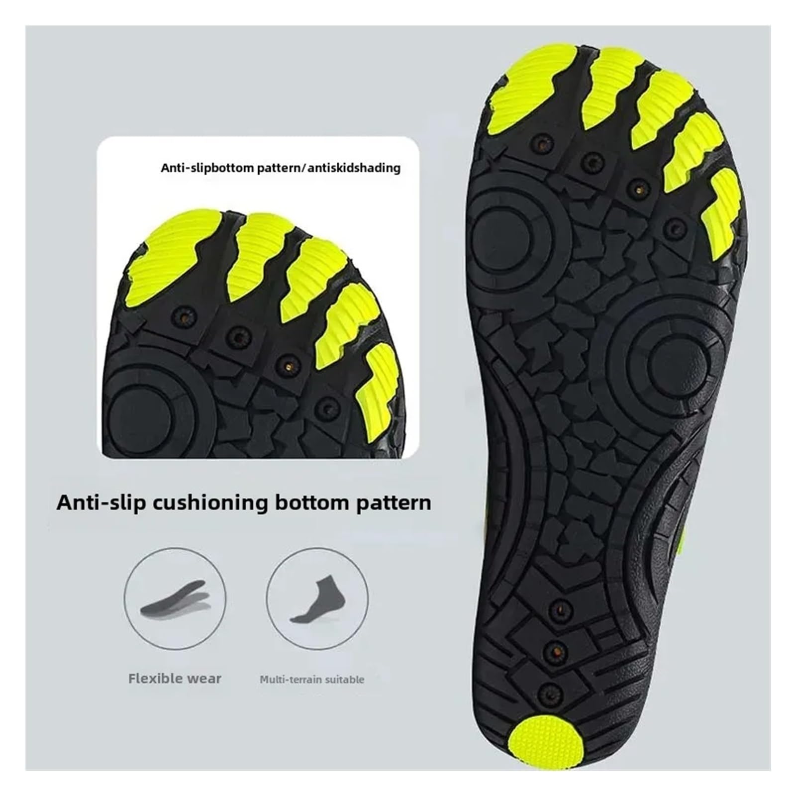 Chaussures de plongée, de plage, de natation, de rivière, antidérapantes, résistantes aux coupures, à l'usure, pour l'extérieur, la plage