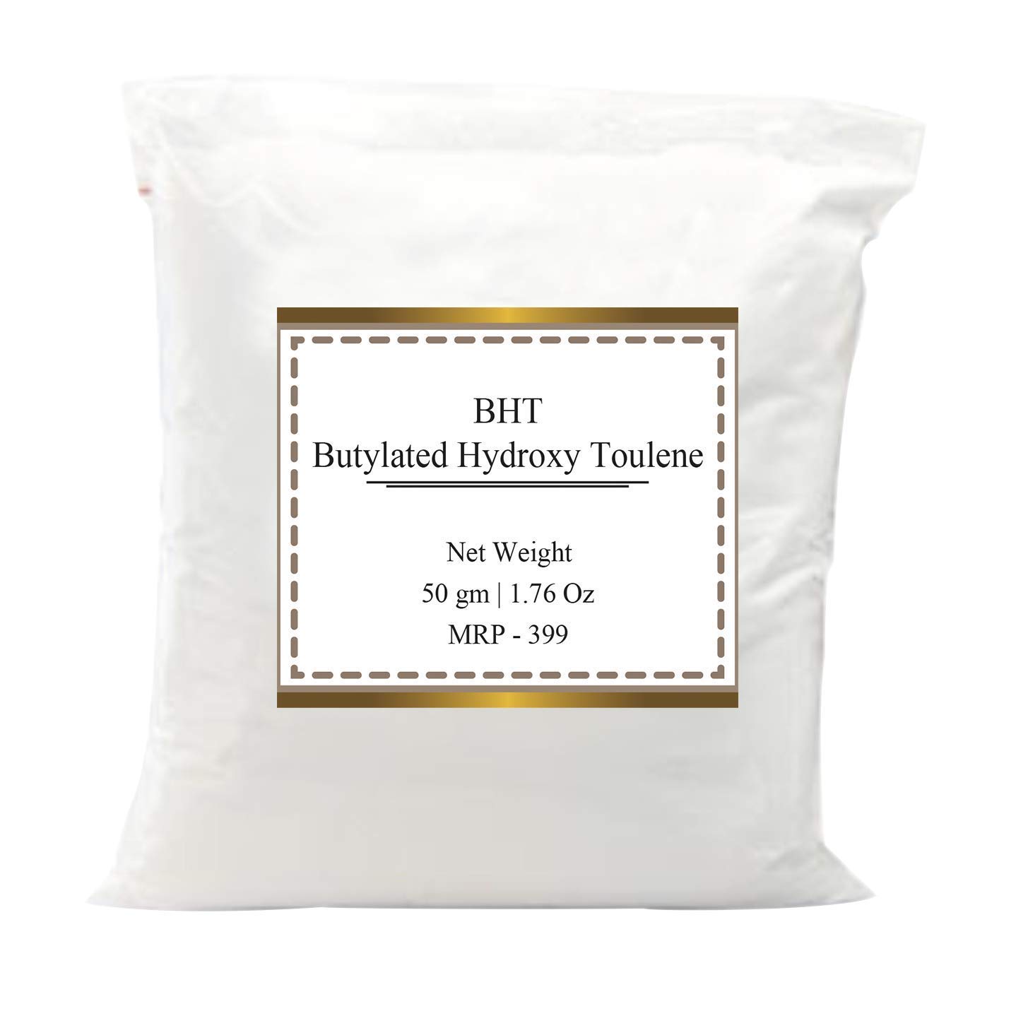 Zenvista Meditech Butylated Hydroxy Toluene (BHT) for Cosmetic Making & DIY Personal Care For Face, Hair, Skin & Body50 gm